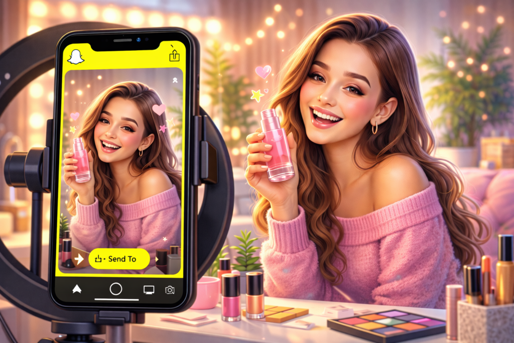 snapchat influencer